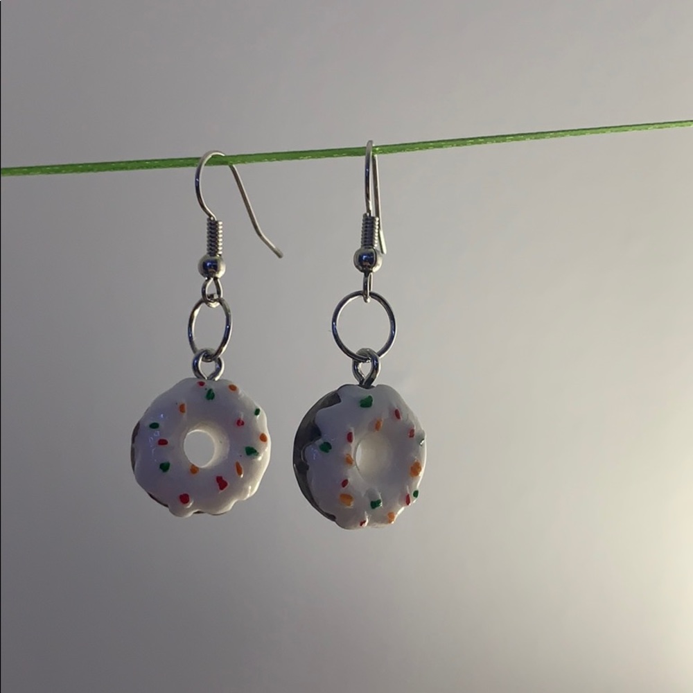 donut earrings